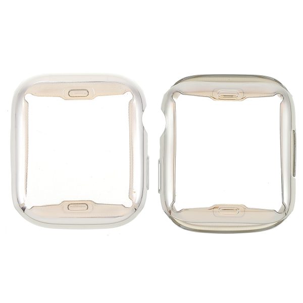 For Apple Watch Series 7   8 41mm Soft TPU Watermark-Free Inner All-Around Clear Protective Case Cover For Cheap