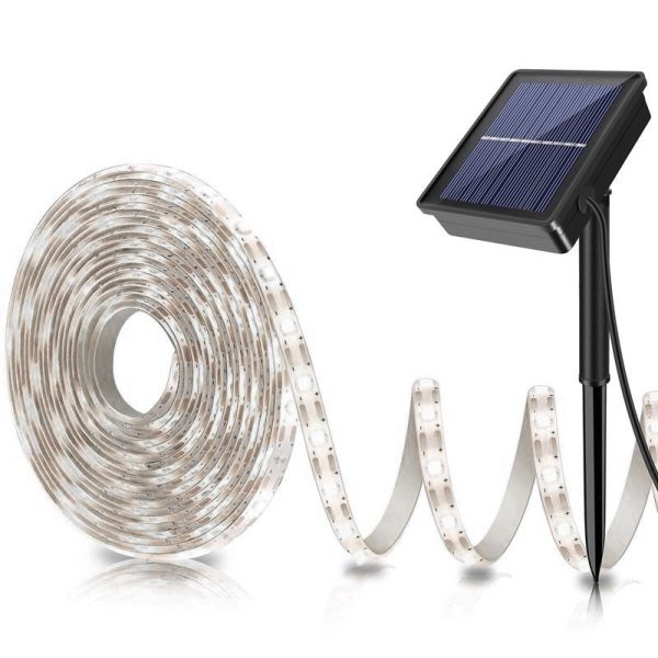 3m 5m Solar LED Strip Light Flexible Tape Outdoor Waterproof Garden Fence Lamp Light Online Hot Sale