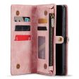 CASEME 008 Series Split Leather Cover for Samsung Galaxy S20 Ultra Wallet Phone Case Shockproof Folio Flip Cover Discount