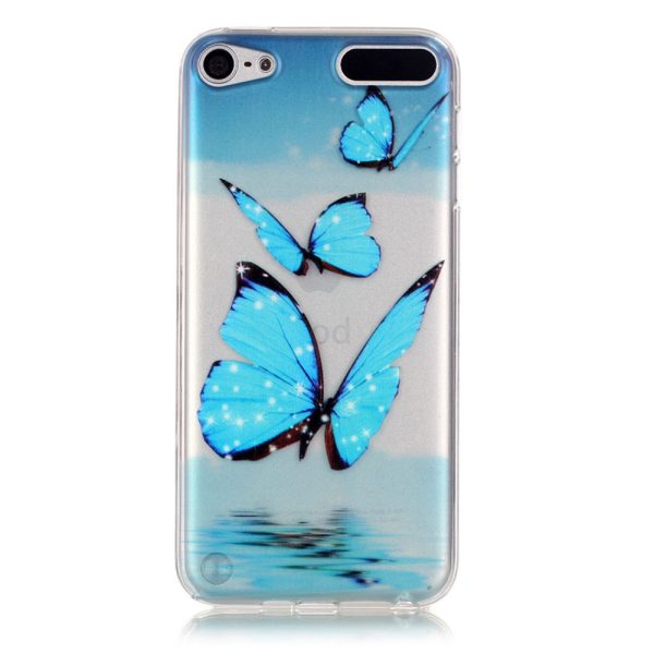 Vivid Embossed Pattern TPU Gel Back Case for iPod Touch 5 6 Online Sale