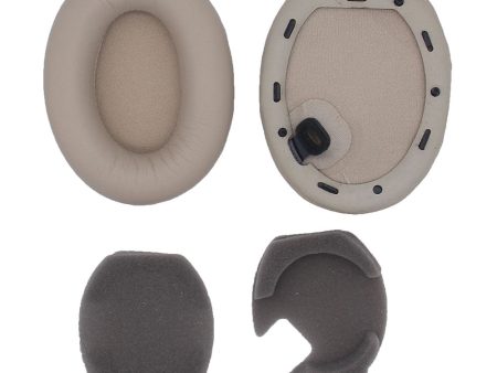 JZF-366 1 Pair Headphone Replacement Earpads Soft Earmuff Accessories for Sony WH-1000XM4 on Sale