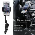 F22+C47 Universal Dual USB Car Charger Cradle Mount Holder for iPhone 5 4S   Samsung i9300 Galaxy S3 Online Sale