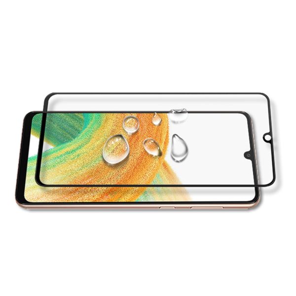 MOCOLO HD Clear Full Covering Full Glue Silk Printing Tempered Glass Screen Film for Samsung Galaxy A33 5G Online Hot Sale