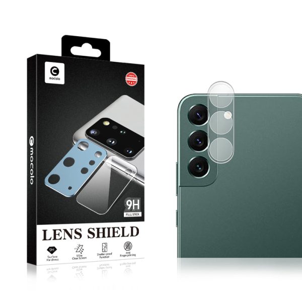 MOCOLO For Samsung Galaxy S23 Plus Camera Lens Protector, Silk Printing HD Tempered Glass Lens Protective Film Online now