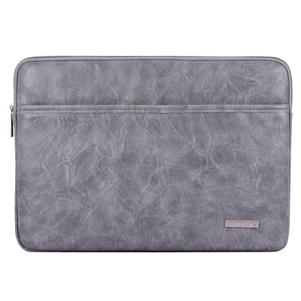 CANVASARTISAN  L38-06 Ultra Thin Sleeve Bag for 15 inch Laptop PU Leather Carrying Case Notebook Portable Bag Hot on Sale